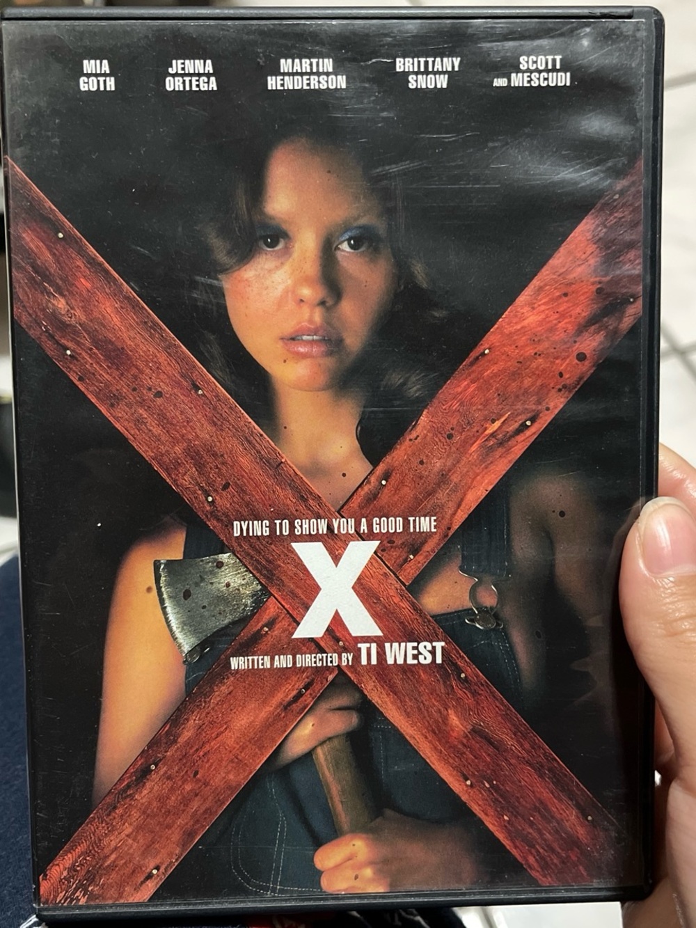 X (Ti West) DVD - (2022)